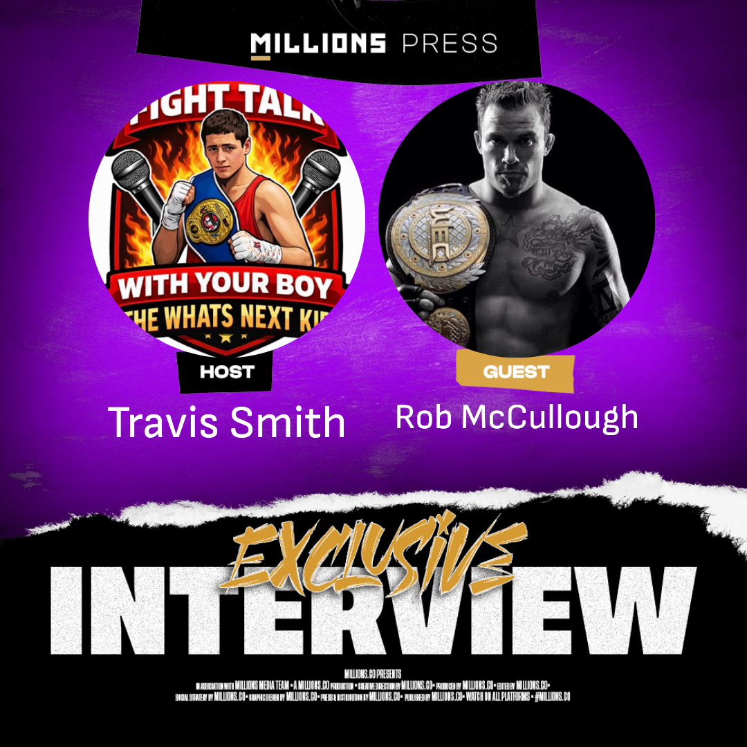 Interview with Rob McCullough on MILLIONS Interview with Rob McCullough