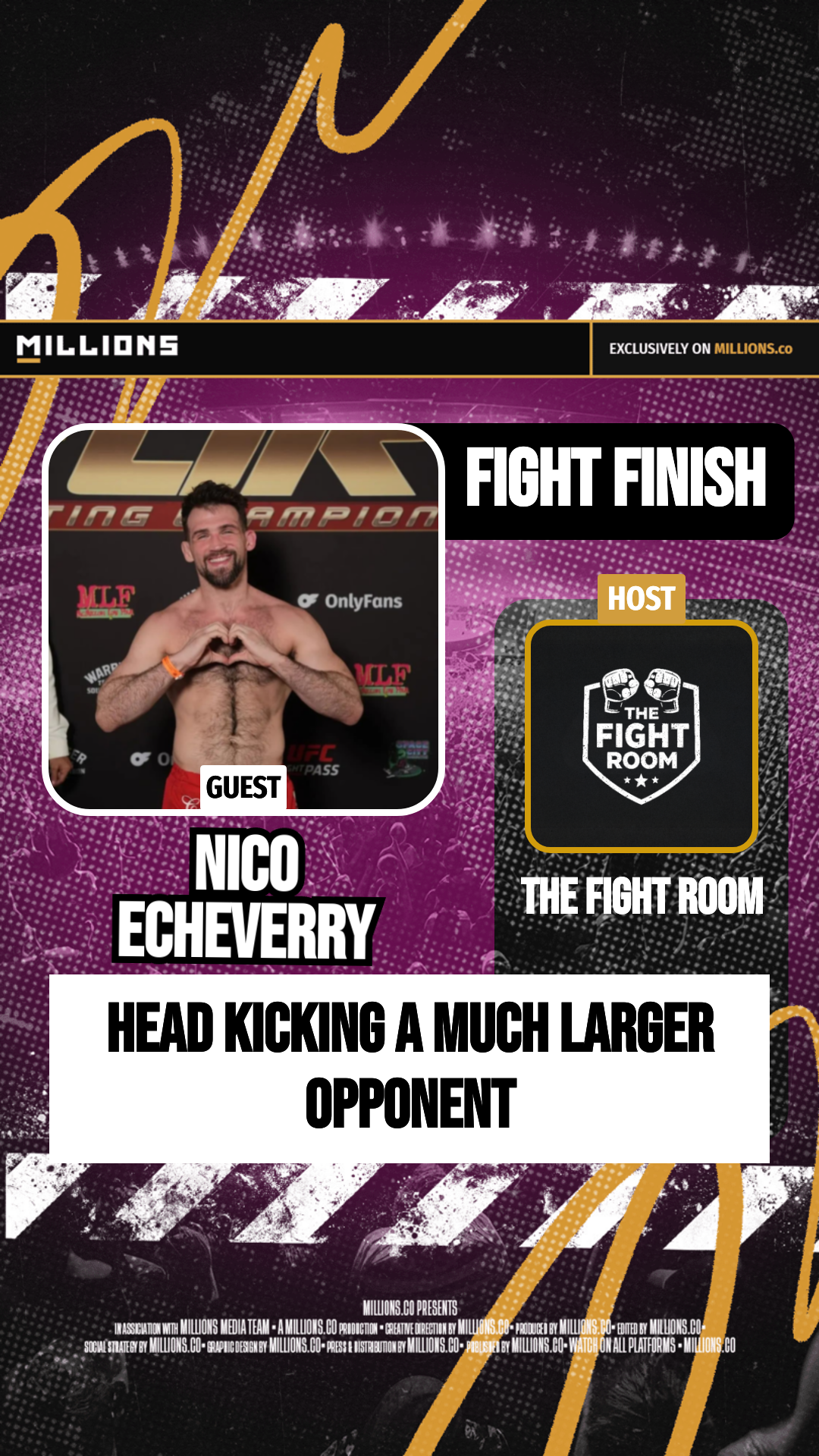 Head Kicking A Much Larger Opponent