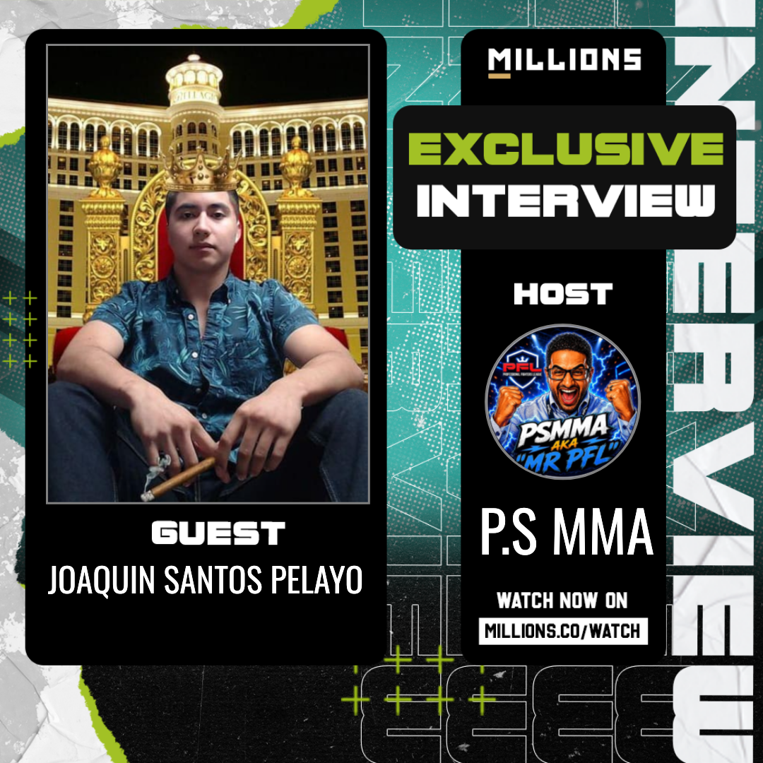 Interview with Joaquin Santos Pelayo on MILLIONS Interview with Joaquin Santos Pelayo
