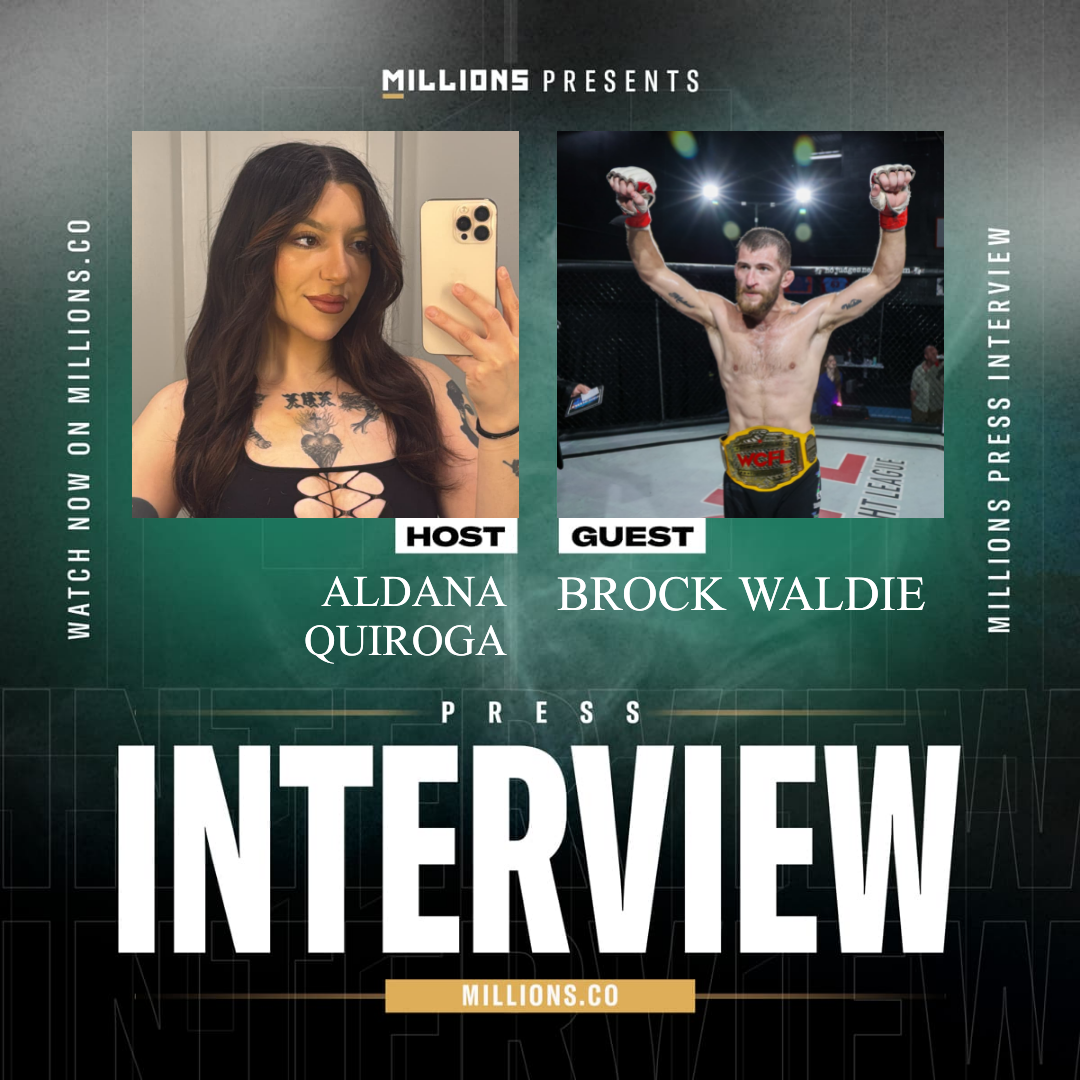 Brock Waldie AldanaOnAir interview on Combat Night scheduling