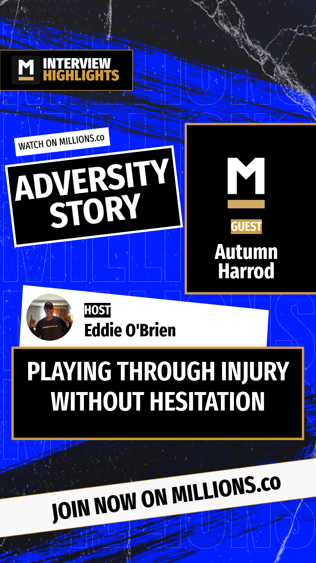 Playing Through Injury Without Hesi... on MILLIONS Playing Through Injury Without Hesi...
