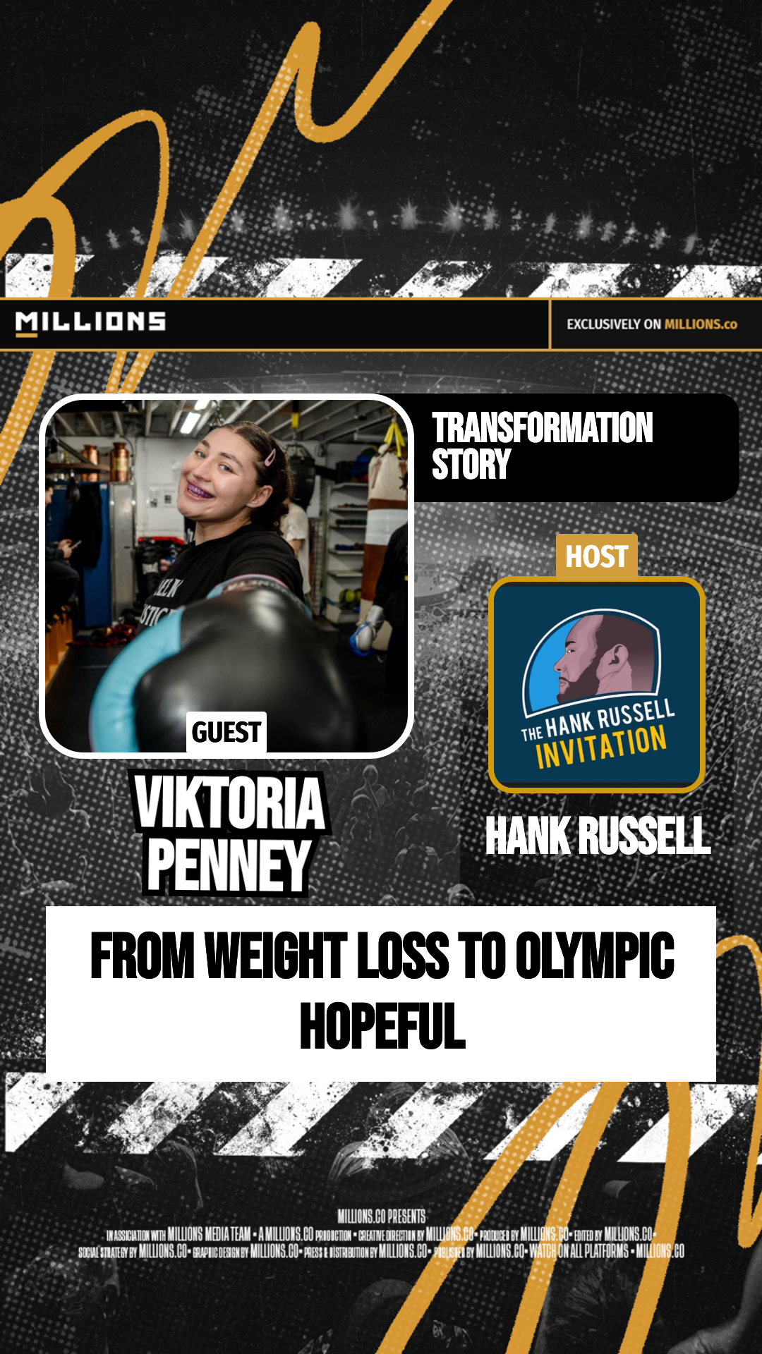 From Weight Loss To Olympic Hopeful on MILLIONS From Weight Loss To Olympic Hopeful