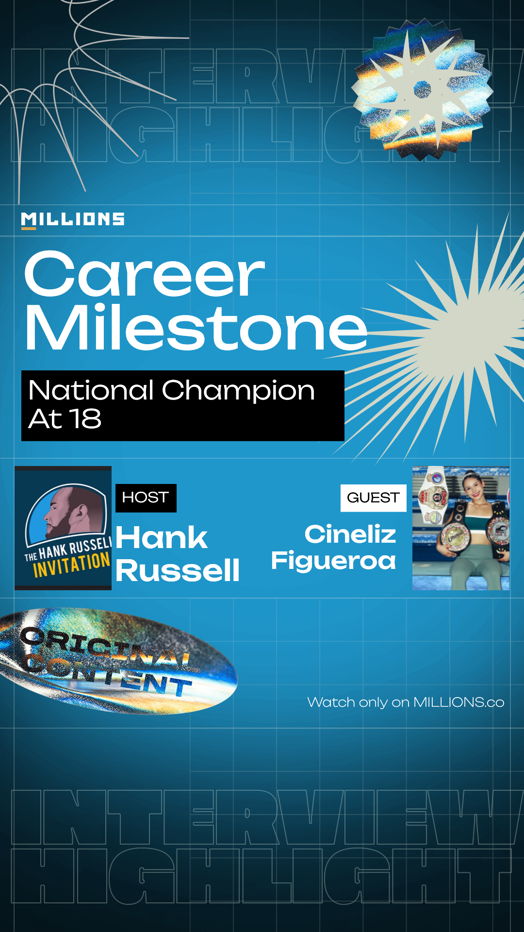 National Champion At 18 on MILLIONS National Champion At 18