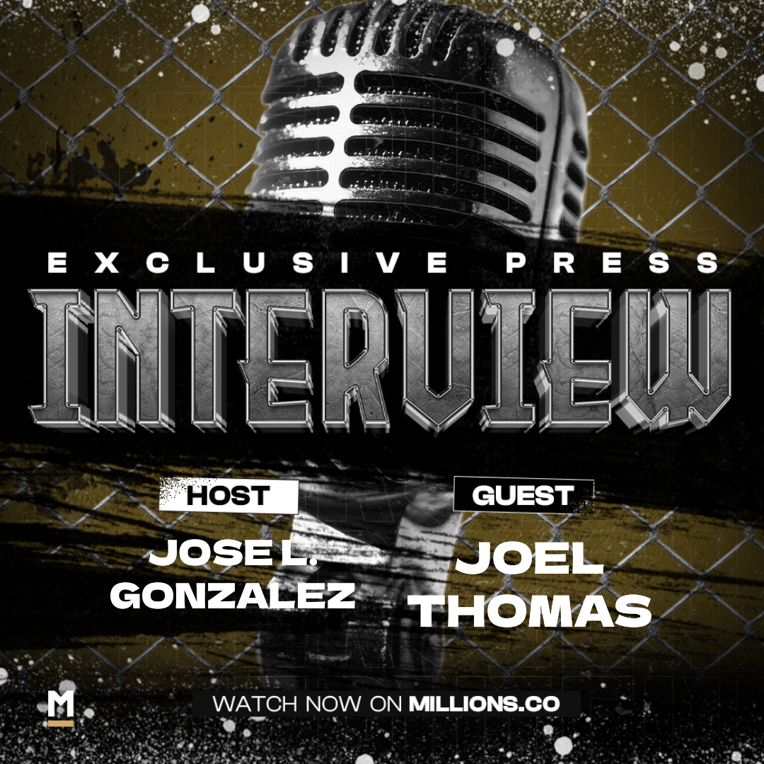 Interview with Joel Thomas on MILLIONS Interview with Joel Thomas