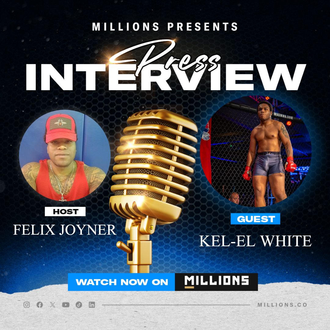 Interview with Kel-El White on MILLIONS Interview with Kel-El White