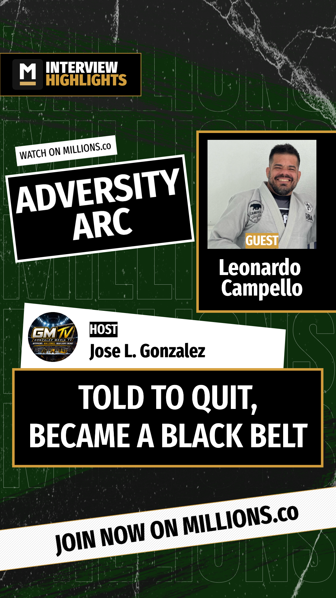 Told To Quit, Became A Black Belt