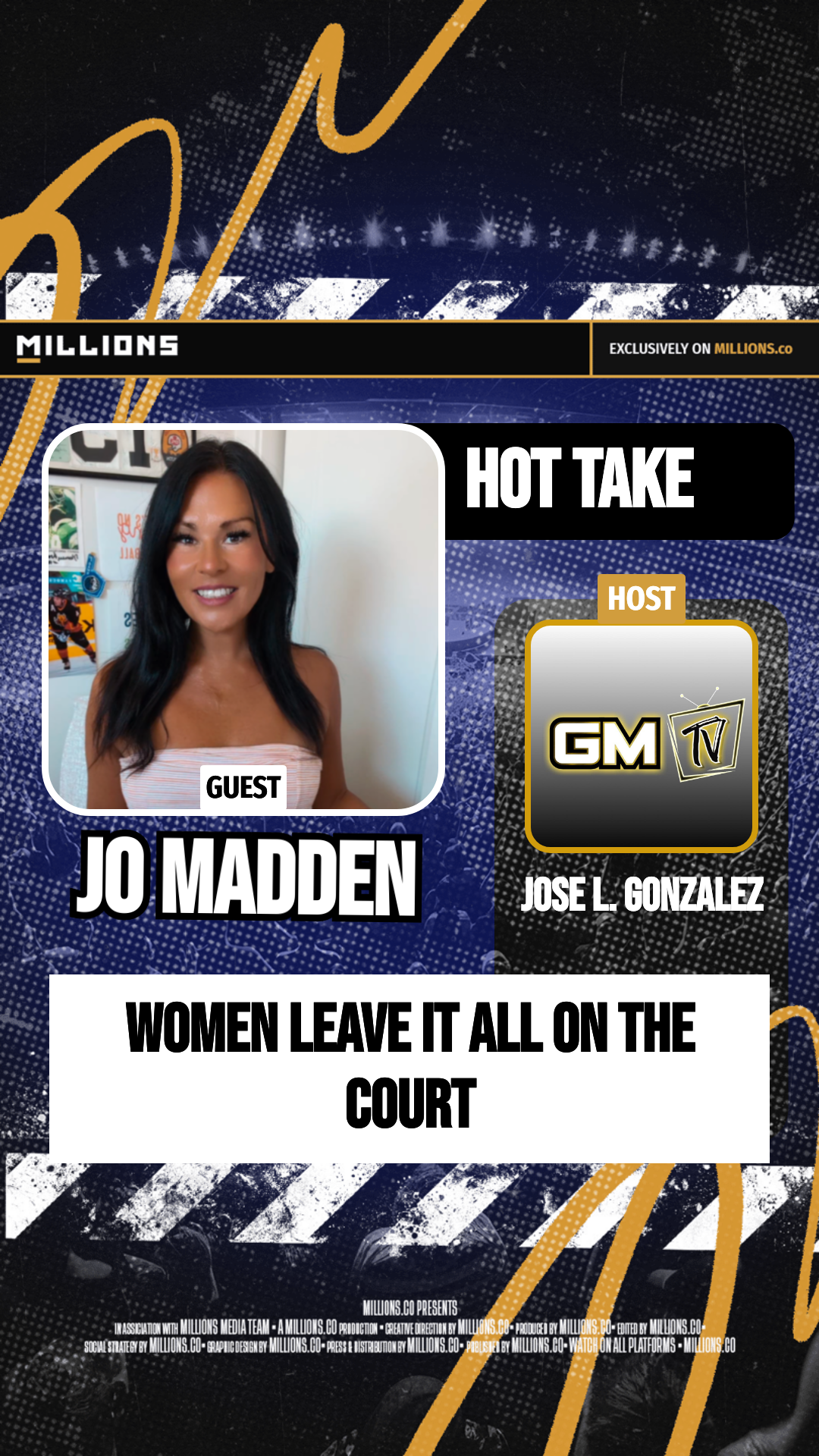 Women Leave It All On The Court on MILLIONS Women Leave It All On The Court