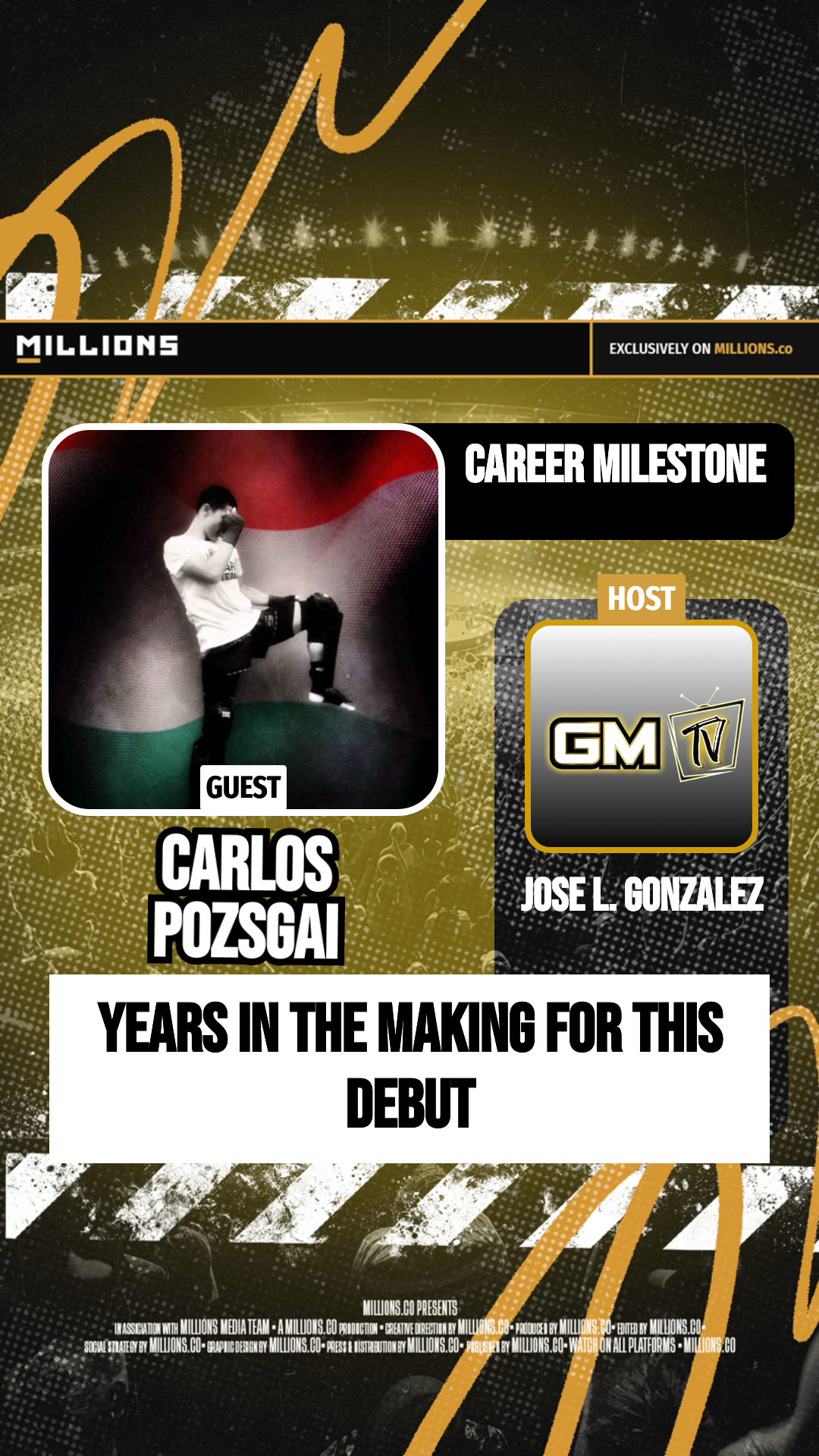 Years In The Making For This Debut on MILLIONS Years In The Making For This Debut