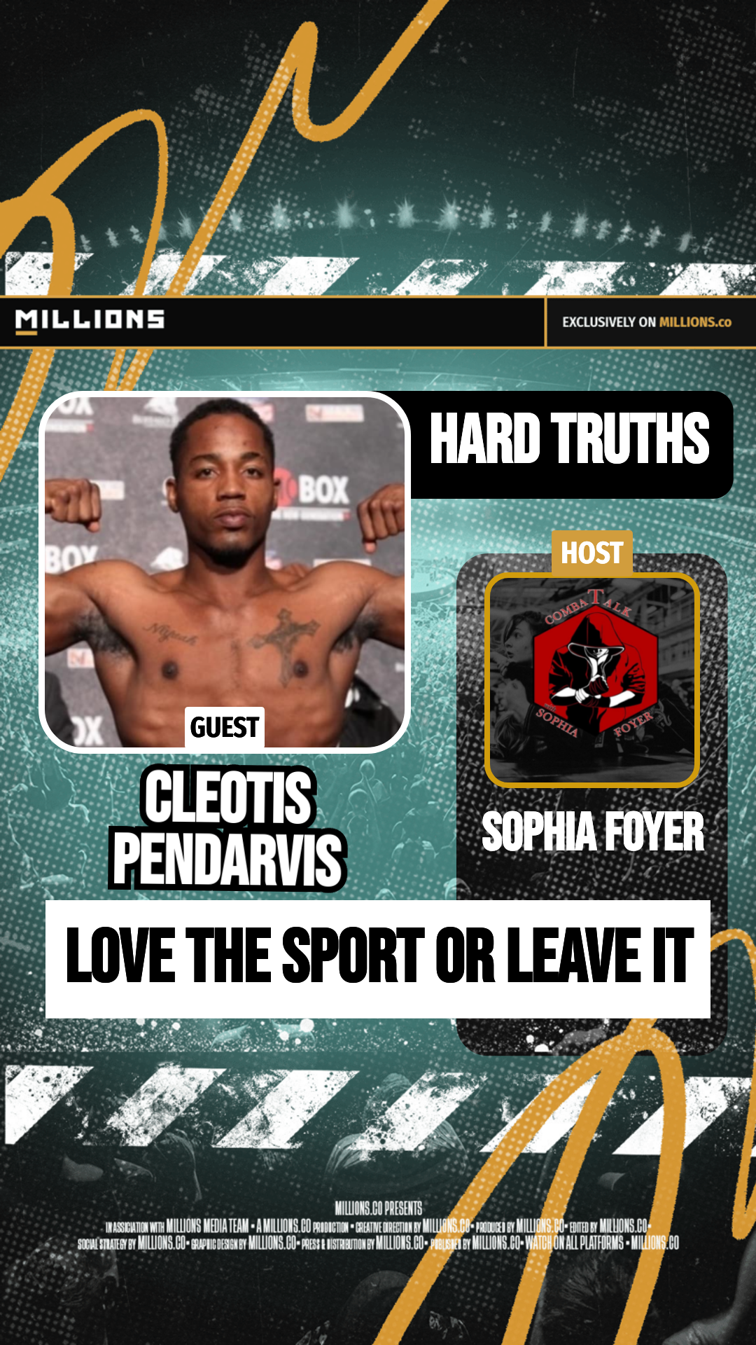 Love The Sport Or Leave It on MILLIONS Love The Sport Or Leave It
