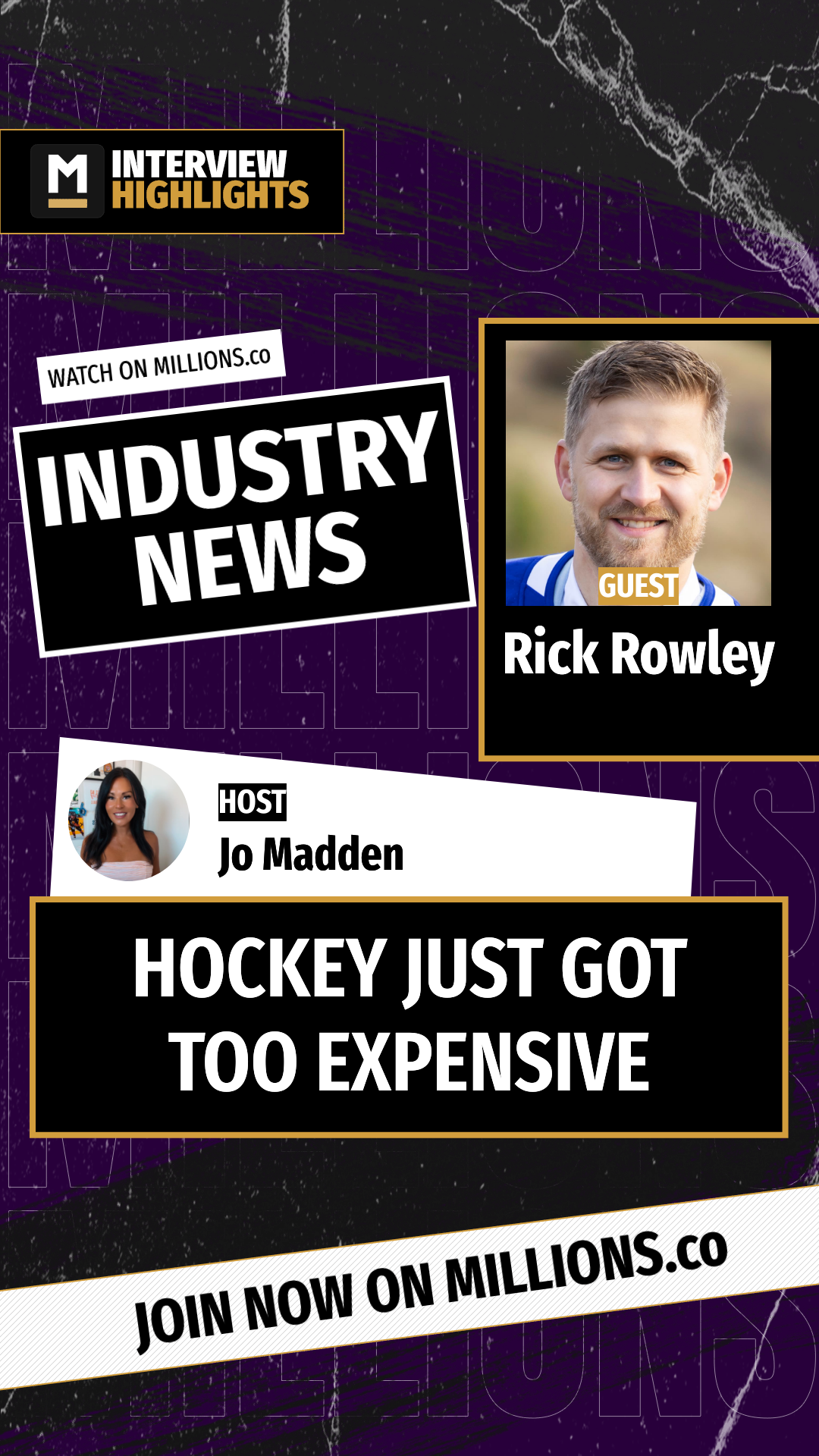 Hockey Just Got Too Expensive