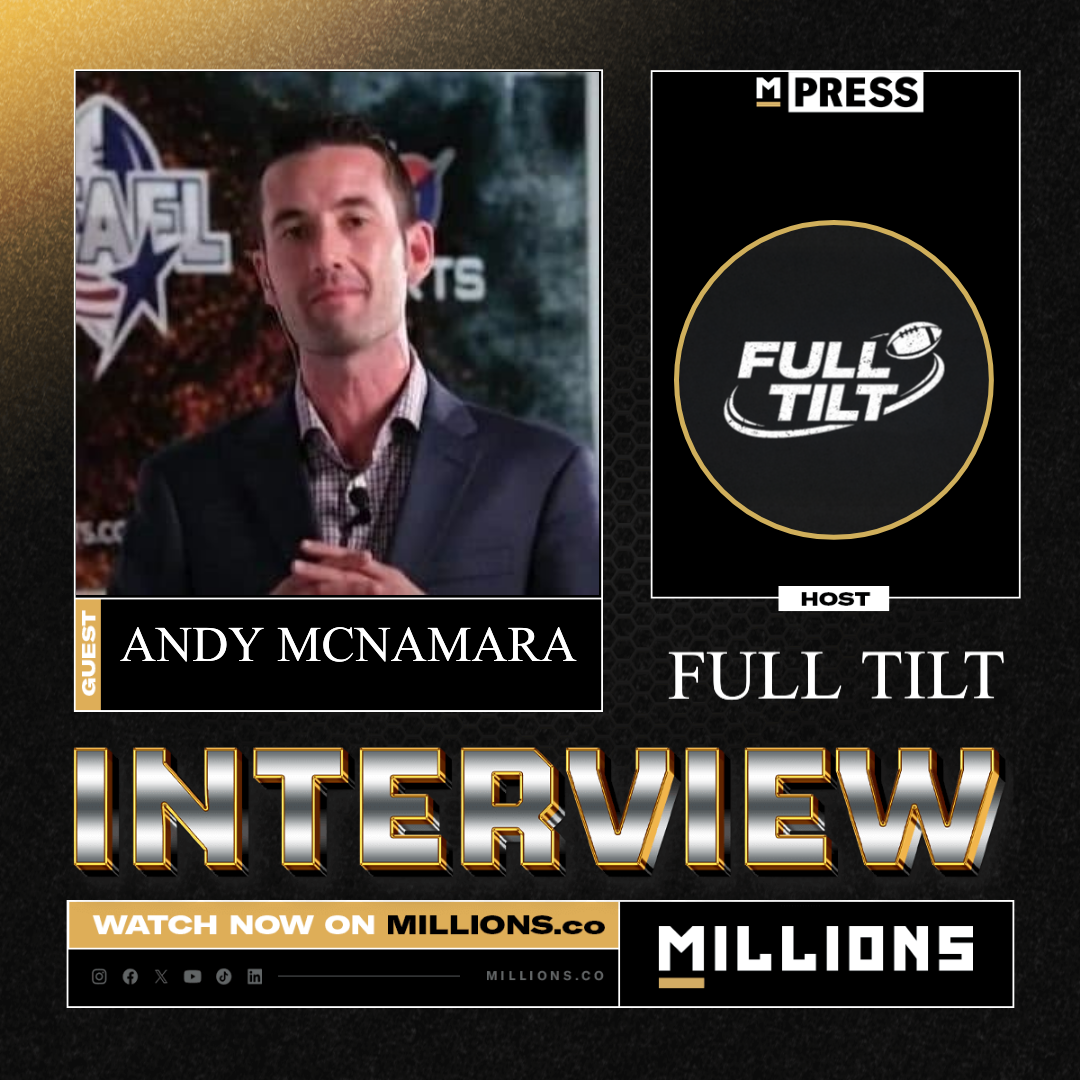 Interview with Andy McNamara on MILLIONS Interview with Andy McNamara