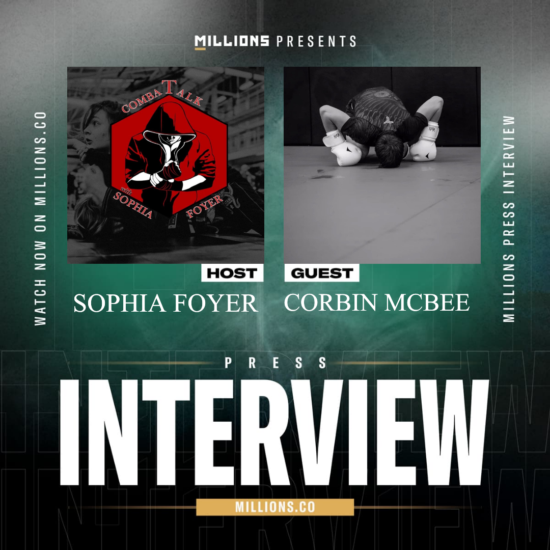 Corbin “The Hitman” McBee Combat Talk Sophia interview