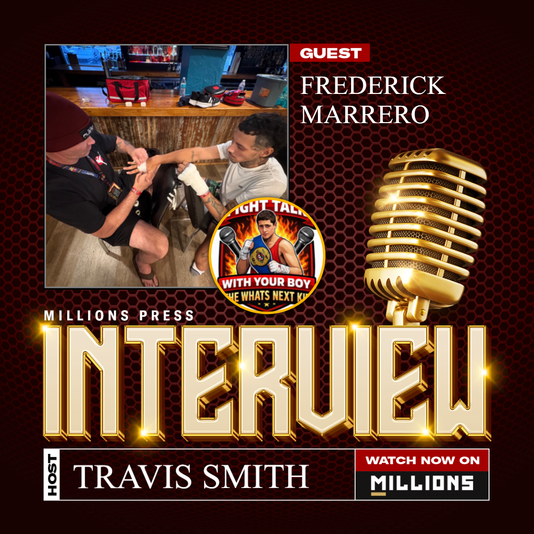 Interview with Frederick Marrero on MILLIONS Interview with Frederick Marrero