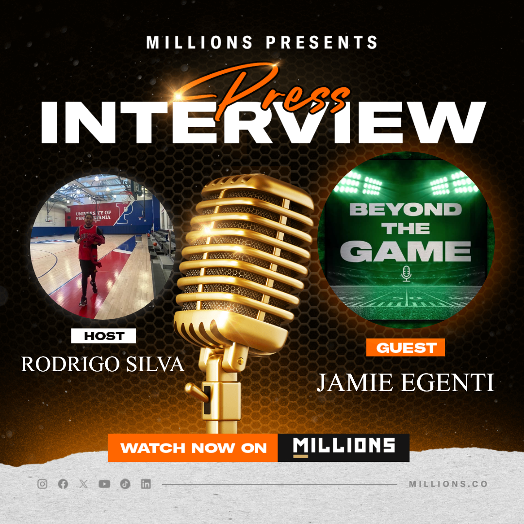 Interview with Jamie Egenti on MILLIONS Interview with Jamie Egenti