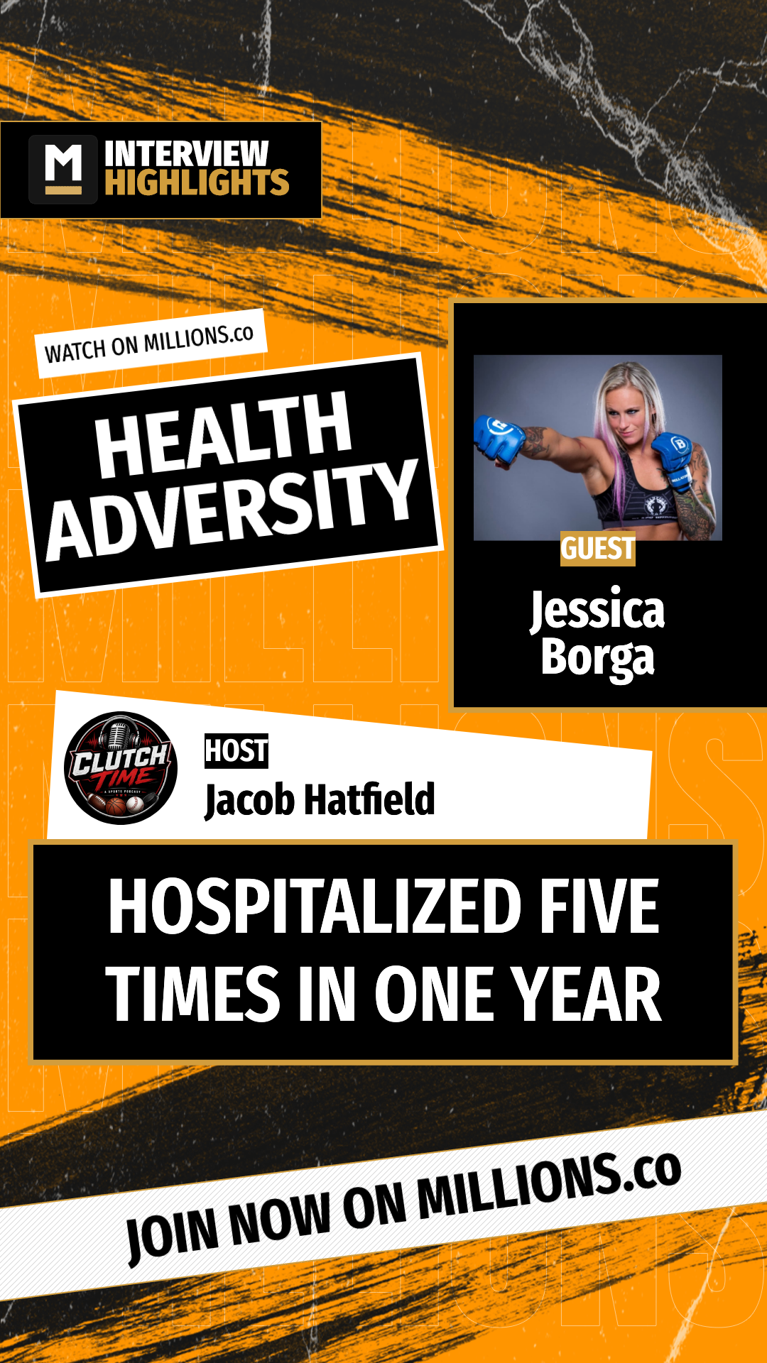 Hospitalized Five Times In One Year on MILLIONS Hospitalized Five Times In One Year