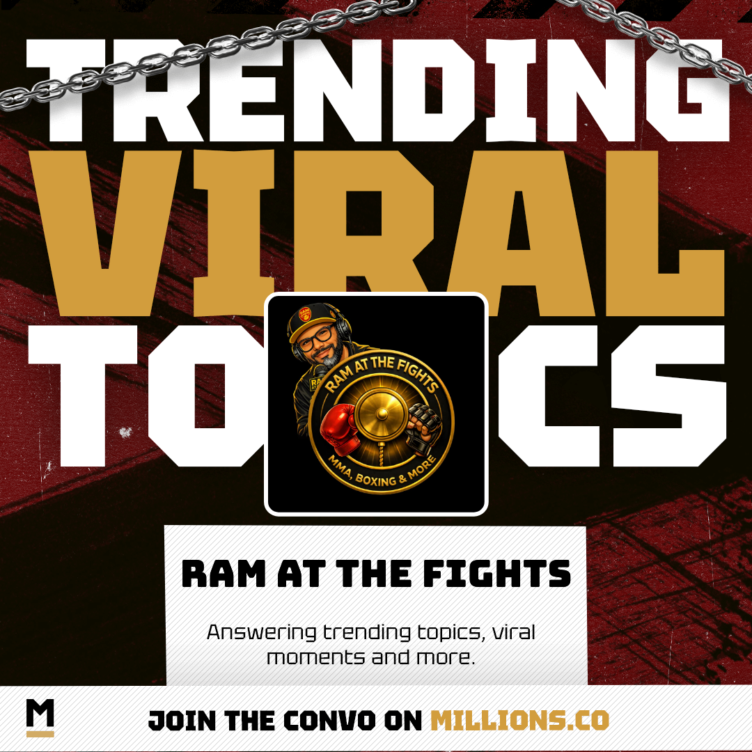 Ram At The Fights talks about Viral Moments and more on MILLIONS Ram At The Fights talks about Viral Moments and more