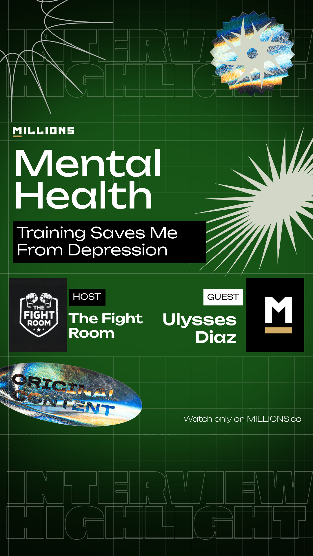 Training Saves Me From Depression
