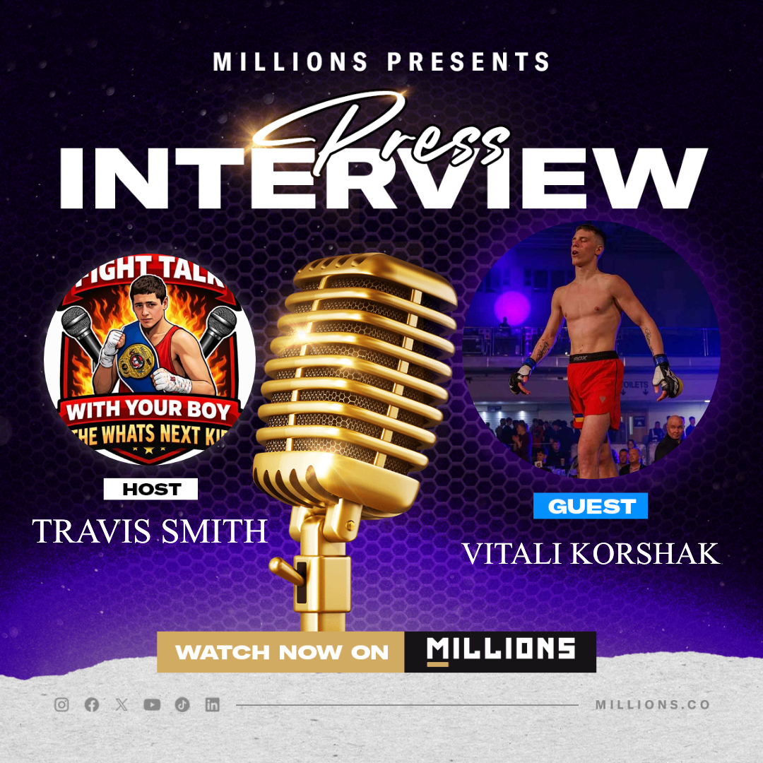 Interview with Vitali Korshak on MILLIONS Interview with Vitali Korshak