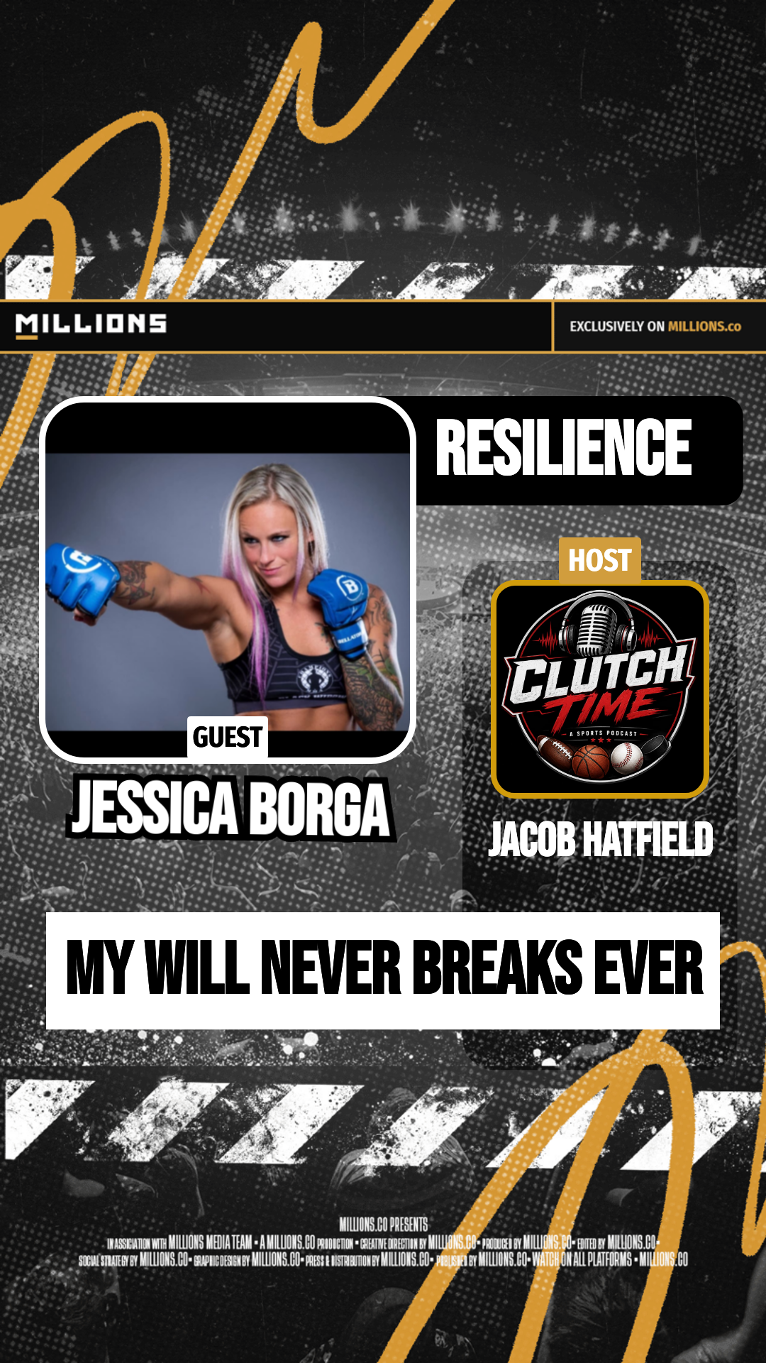 My Will Never Breaks Ever on MILLIONS My Will Never Breaks Ever