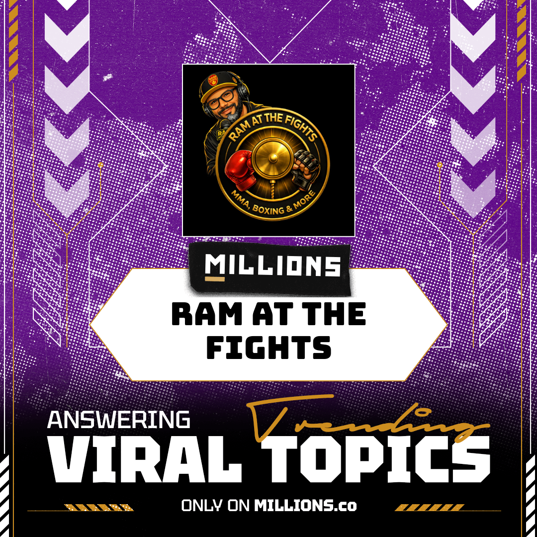 Ram At The Fights talks about Viral Moments and more on MILLIONS Ram At The Fights talks about Viral Moments and more