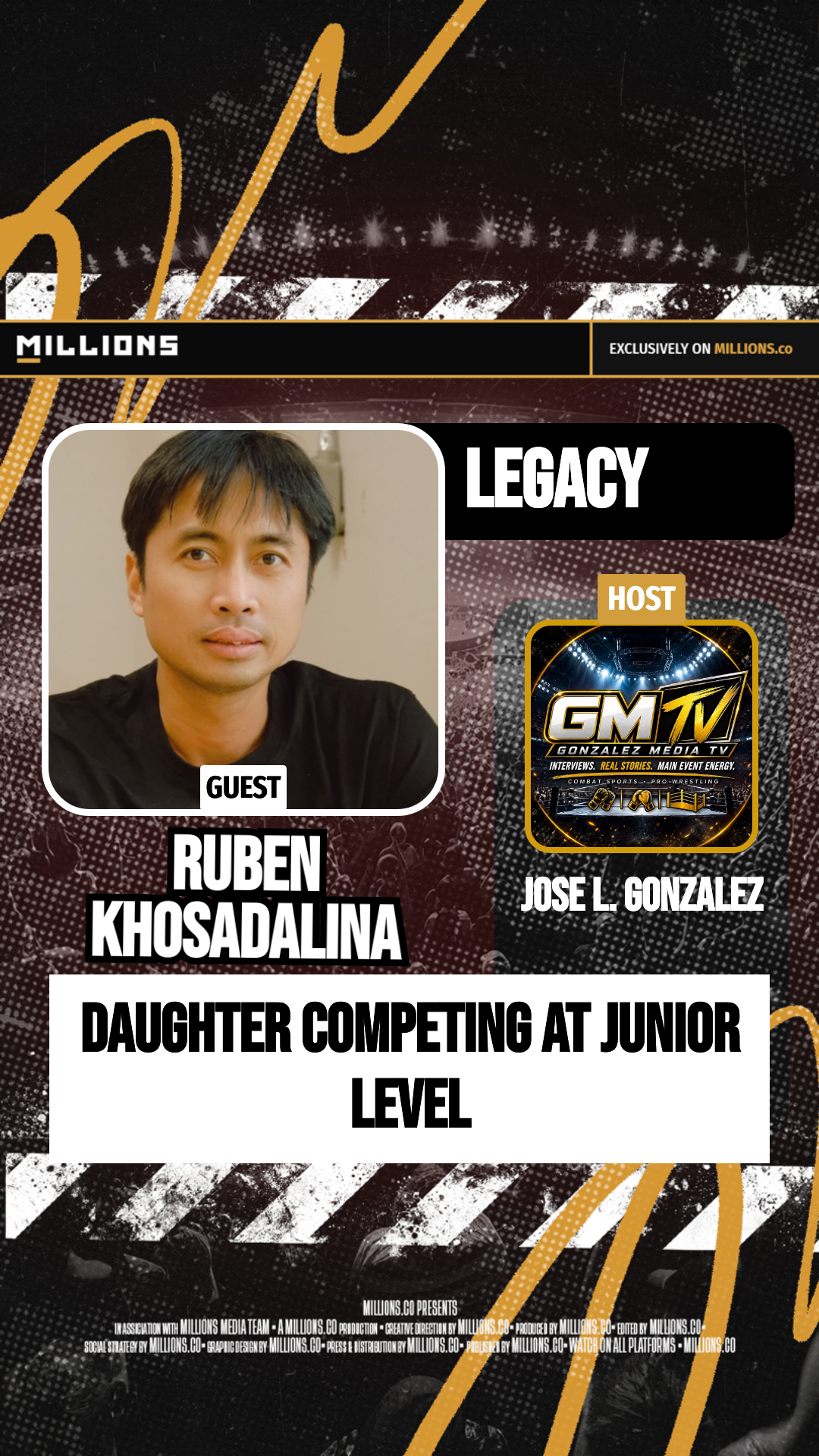 Daughter Competing At Junior Level on MILLIONS Daughter Competing At Junior Level