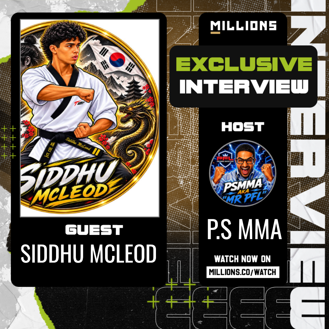 Siddhu McLeod P.S MMA interview on PFL and taekwondo