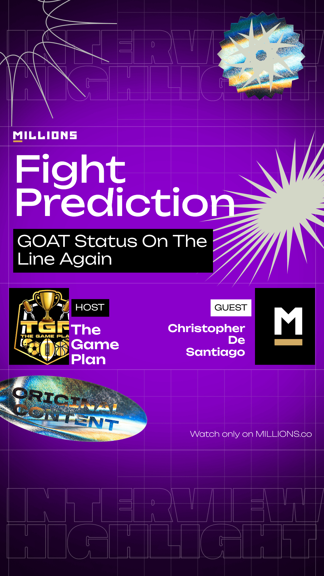 GOAT Status On The Line Again