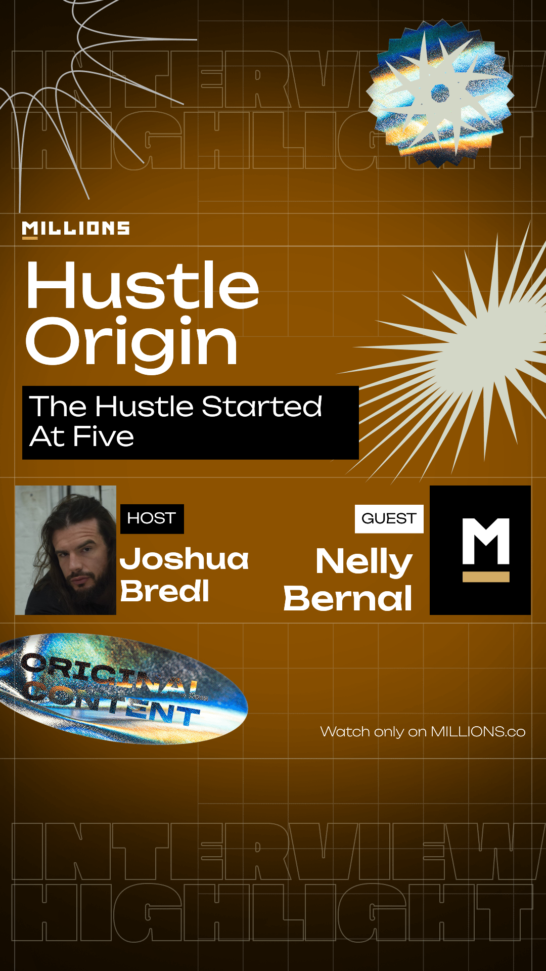 The Hustle Started At Five on MILLIONS The Hustle Started At Five