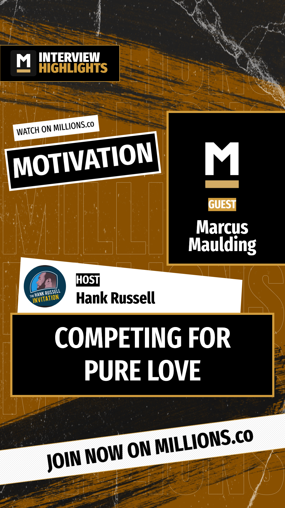 Competing For Pure Love on MILLIONS Competing For Pure Love