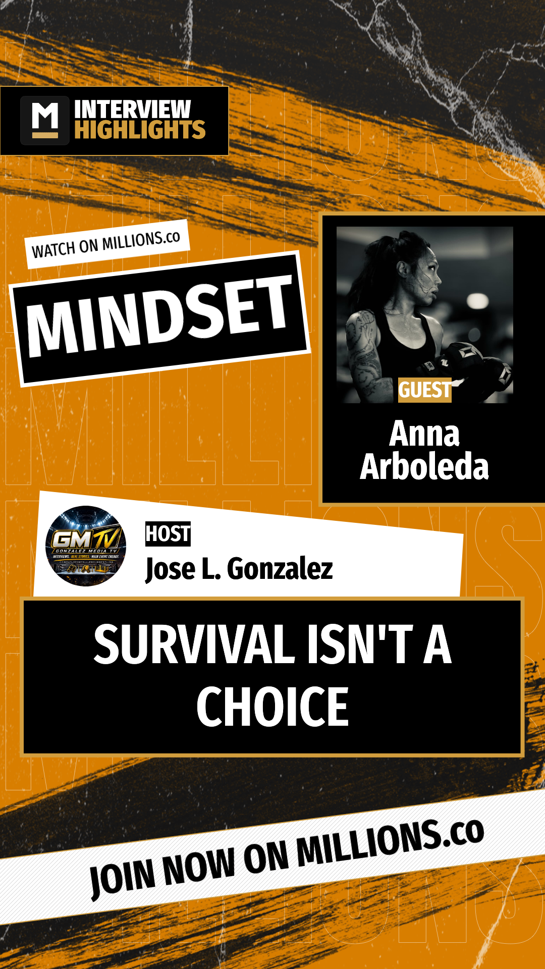 Survival Isn't A Choice on MILLIONS Survival Isn't A Choice