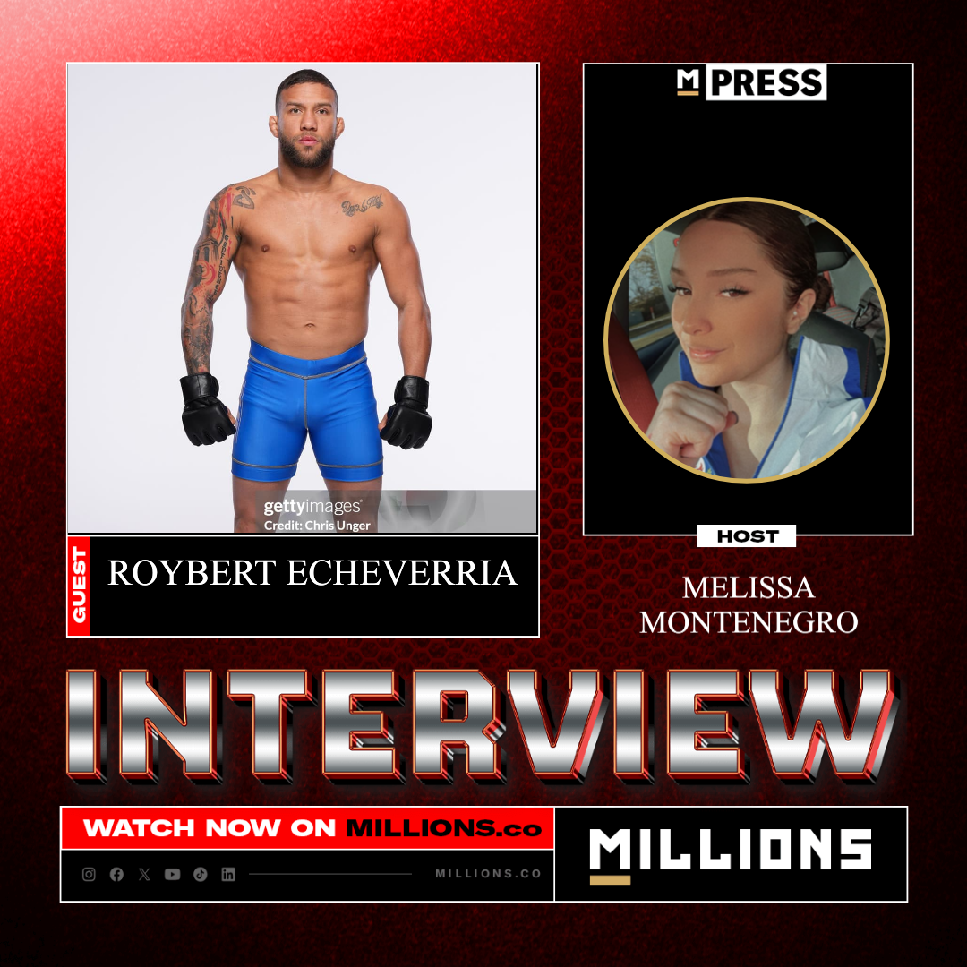 Interview with Roybert Echeverria on MILLIONS Interview with Roybert Echeverria