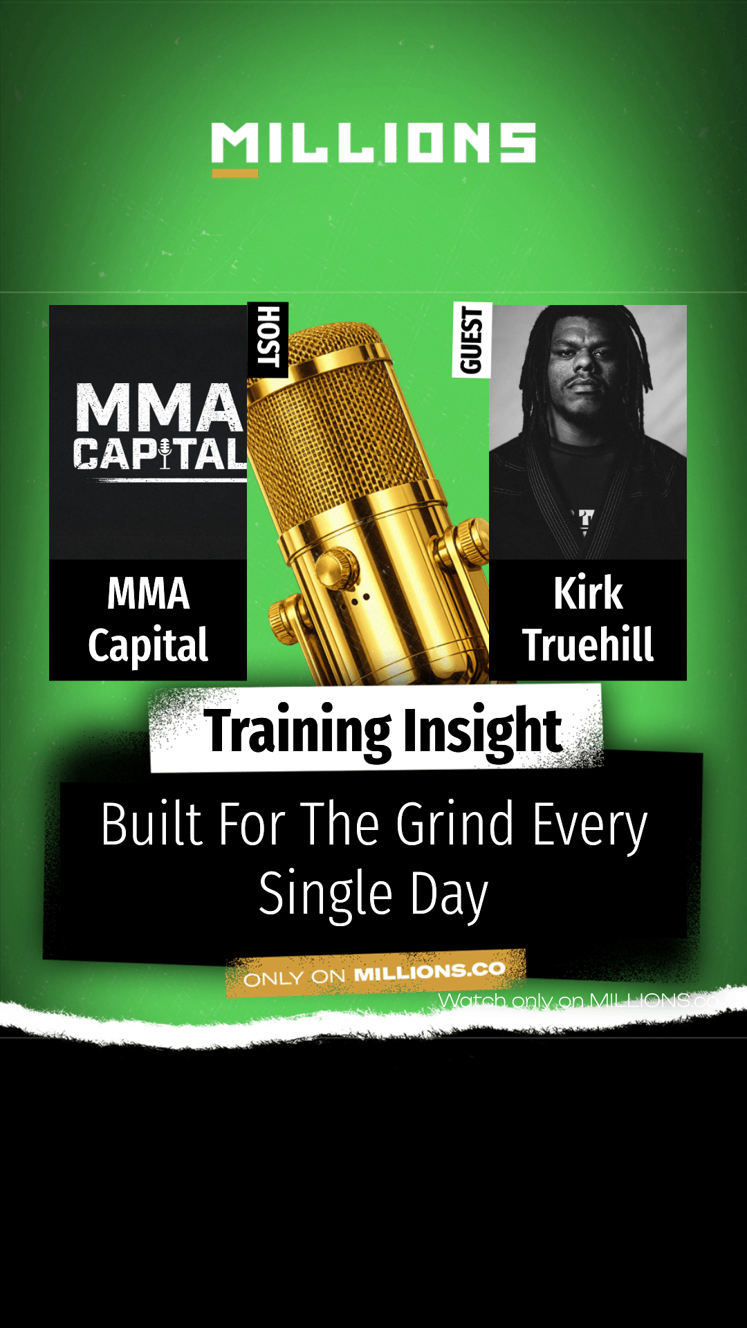 Built For The Grind Every Single Da... on MILLIONS Built For The Grind Every Single Da...