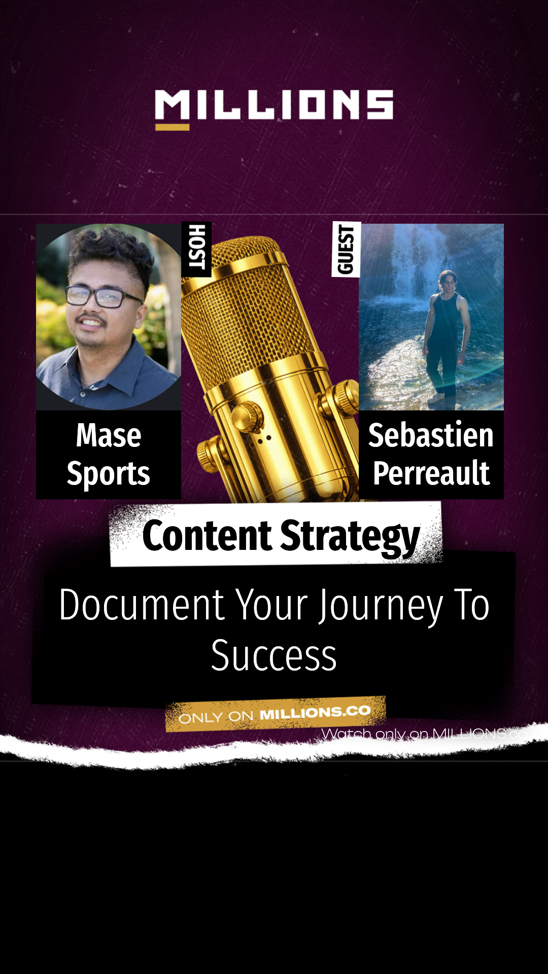 Document Your Journey To Success on MILLIONS Document Your Journey To Success