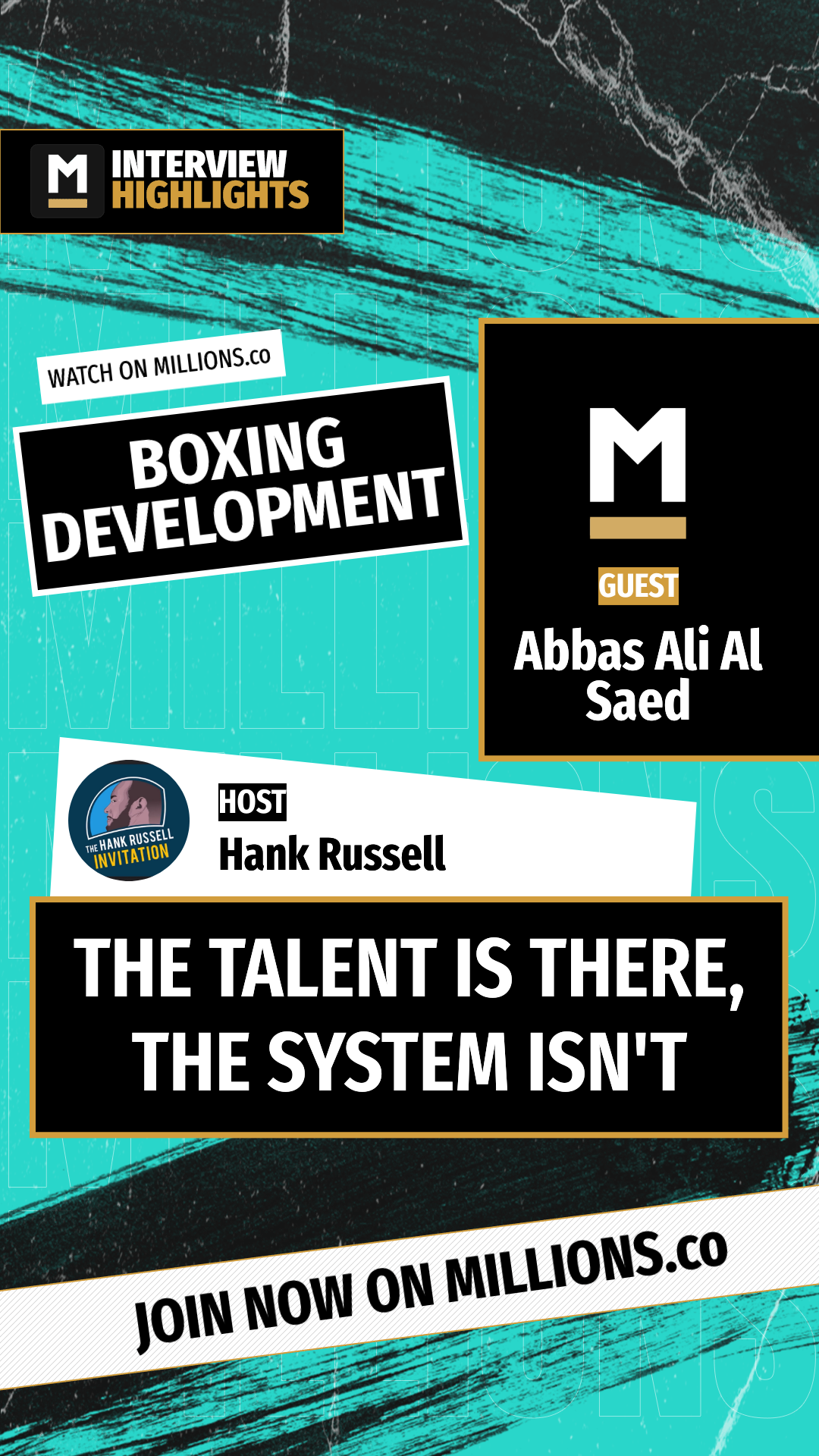 The Talent Is There, The System Isn...