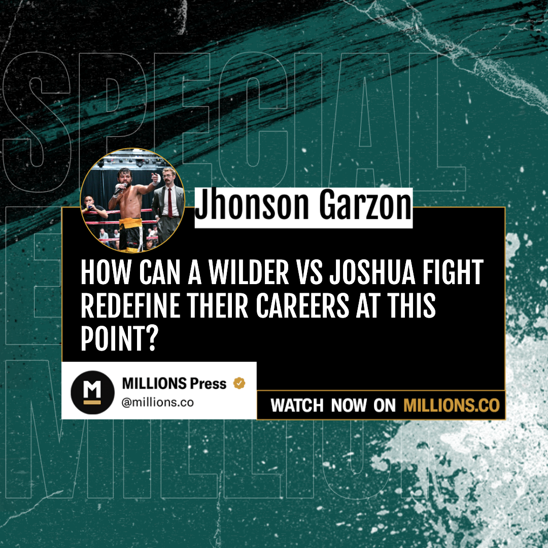 Jhonson Garzon speaks about Wilder ...