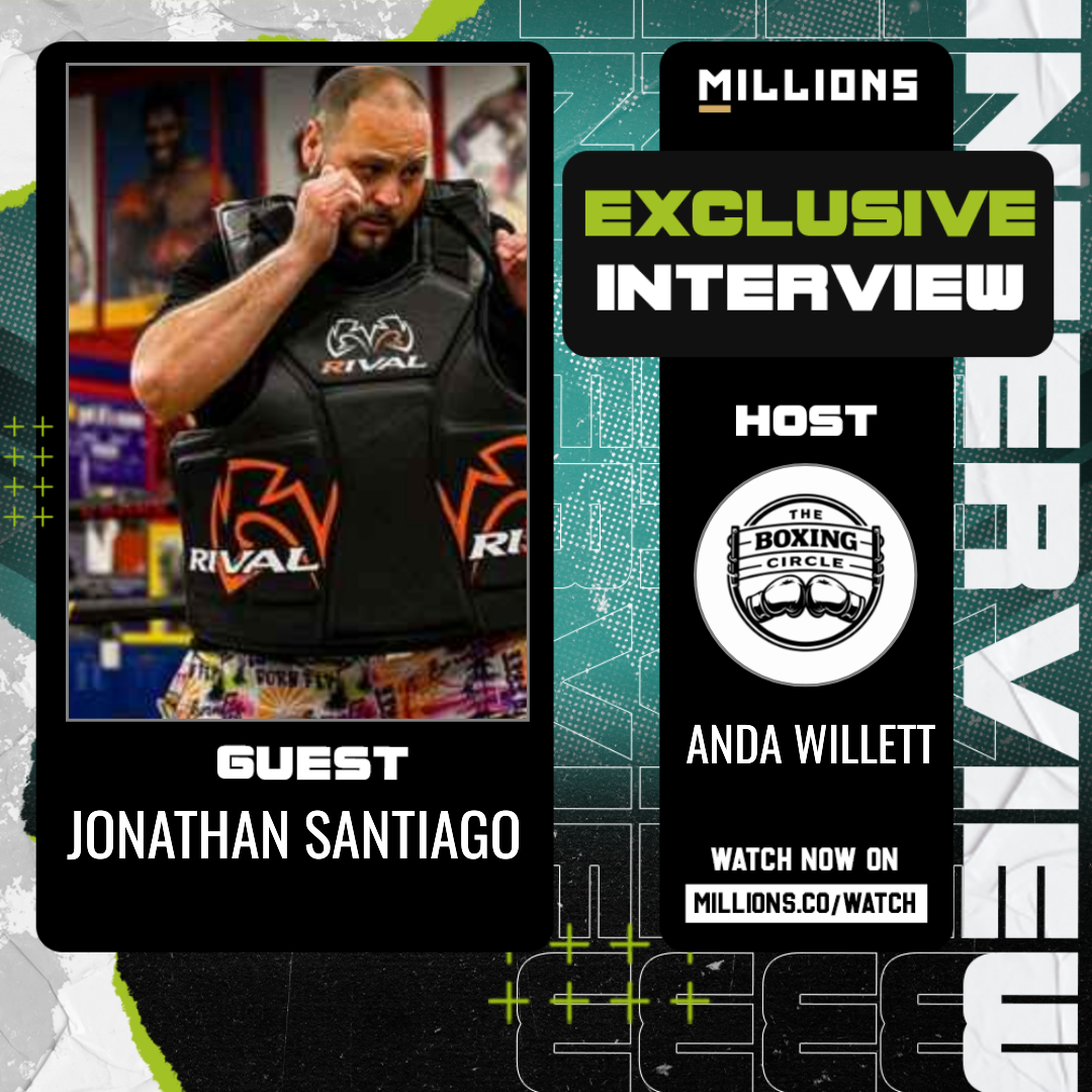 Interview with Jonathan Santiago on MILLIONS Interview with Jonathan Santiago
