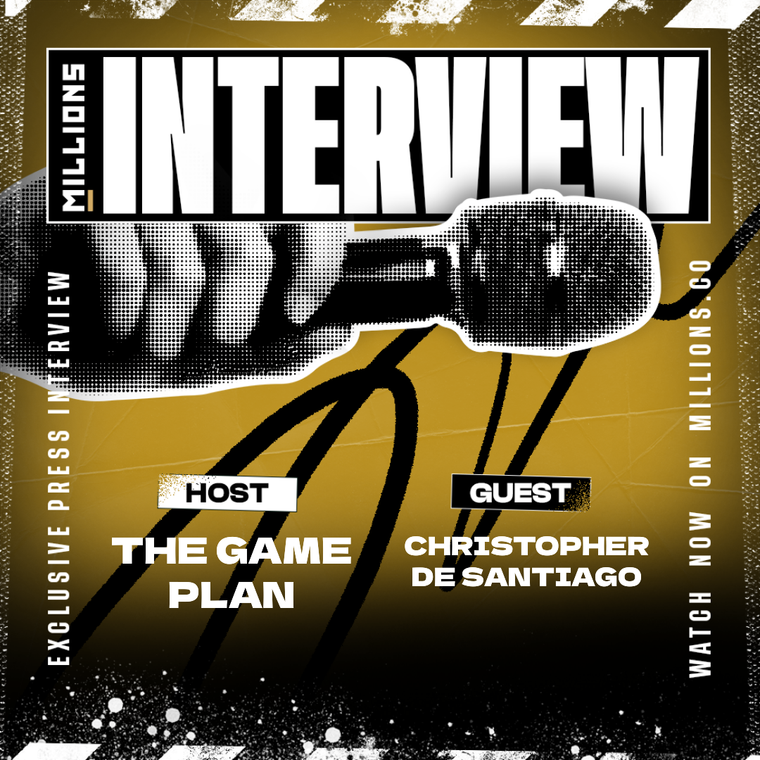 Interview with Christopher De Santiago on MILLIONS Interview with Christopher De Santiago
