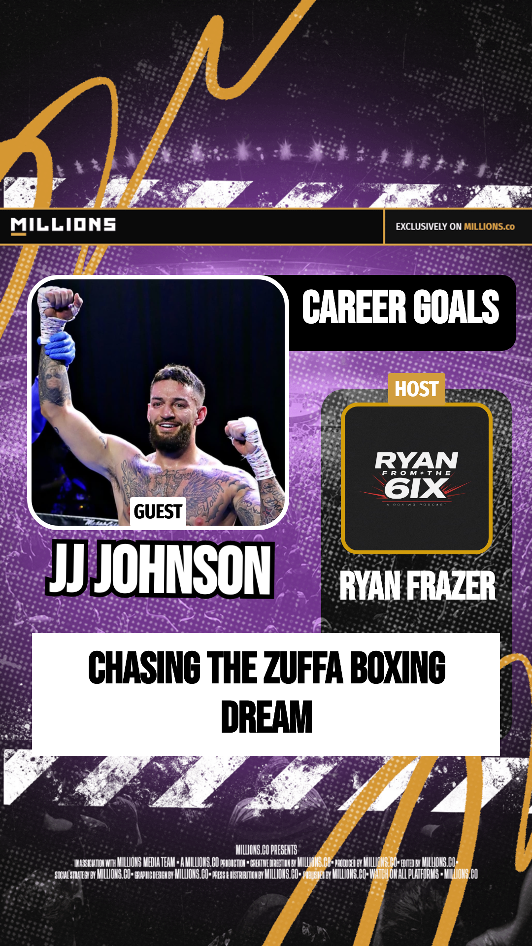 Chasing The ZUFFA Boxing Dream on MILLIONS Chasing The ZUFFA Boxing Dream