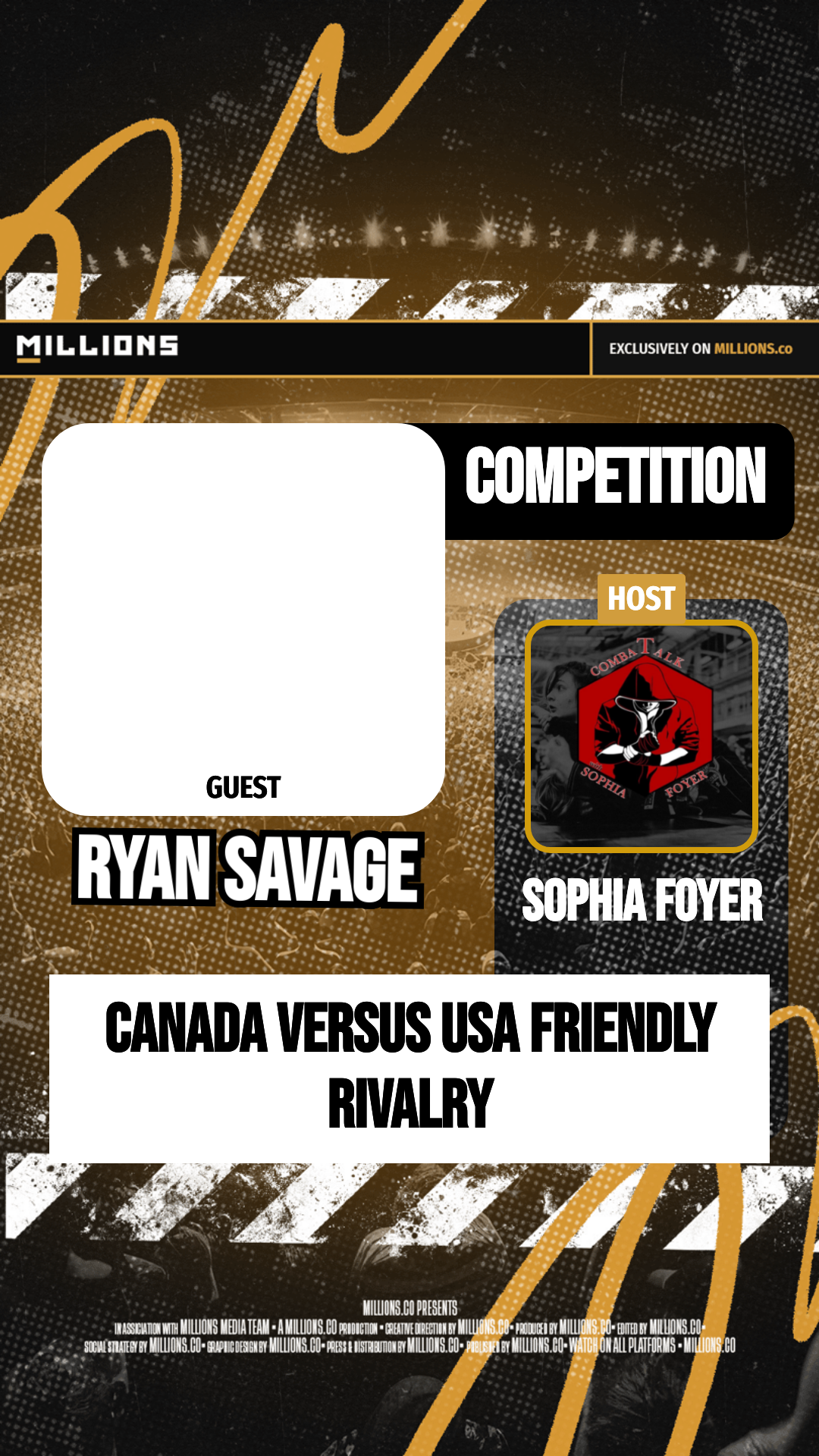 Canada Versus USA Friendly Rivalry on MILLIONS Canada Versus USA Friendly Rivalry