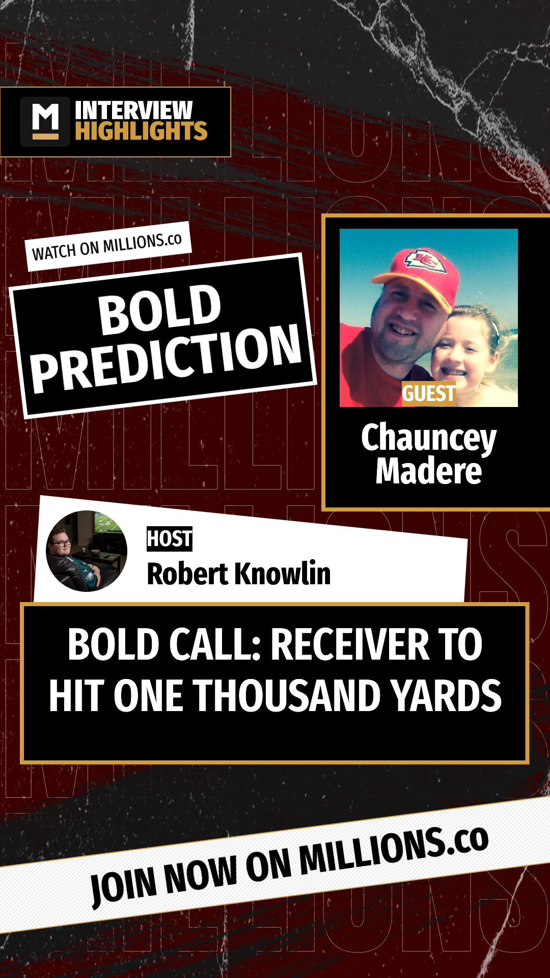Bold Call: Receiver To Hit One Thou...