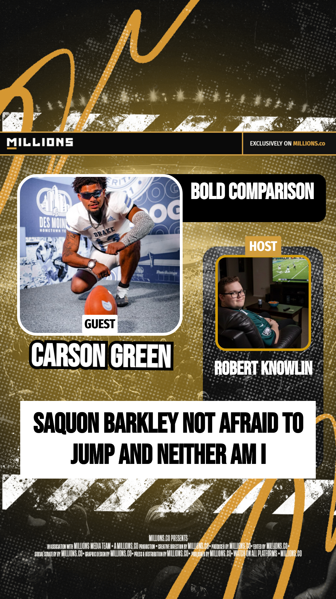 Saquon Barkley Not Afraid To Jump A...