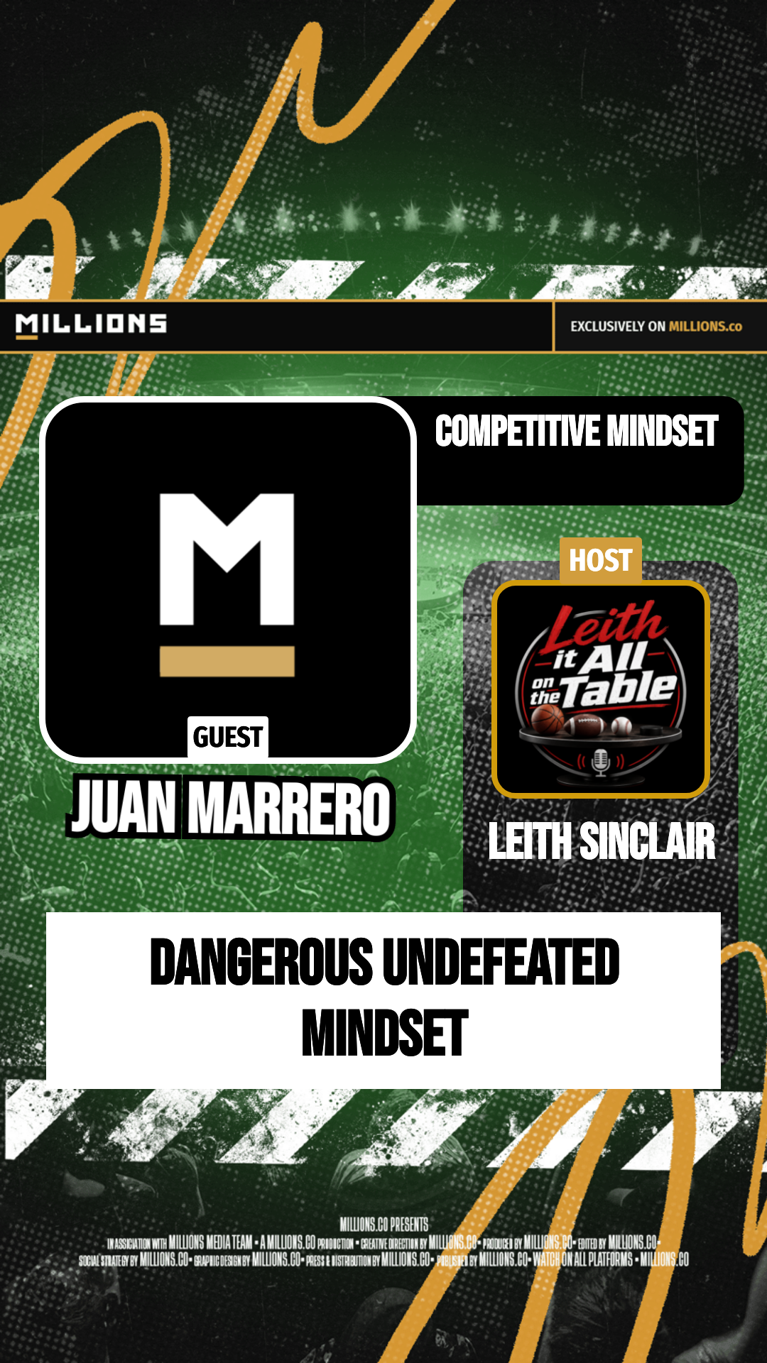 Dangerous Undefeated Mindset on MILLIONS Dangerous Undefeated Mindset