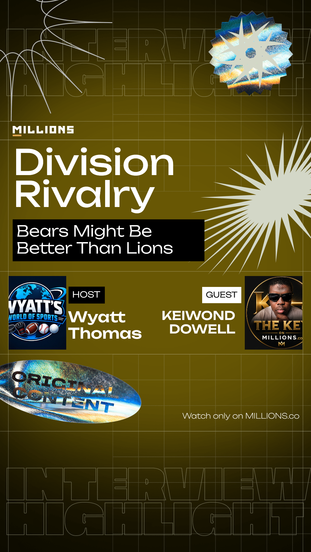 Bears Might Be Better Than Lions on MILLIONS Bears Might Be Better Than Lions