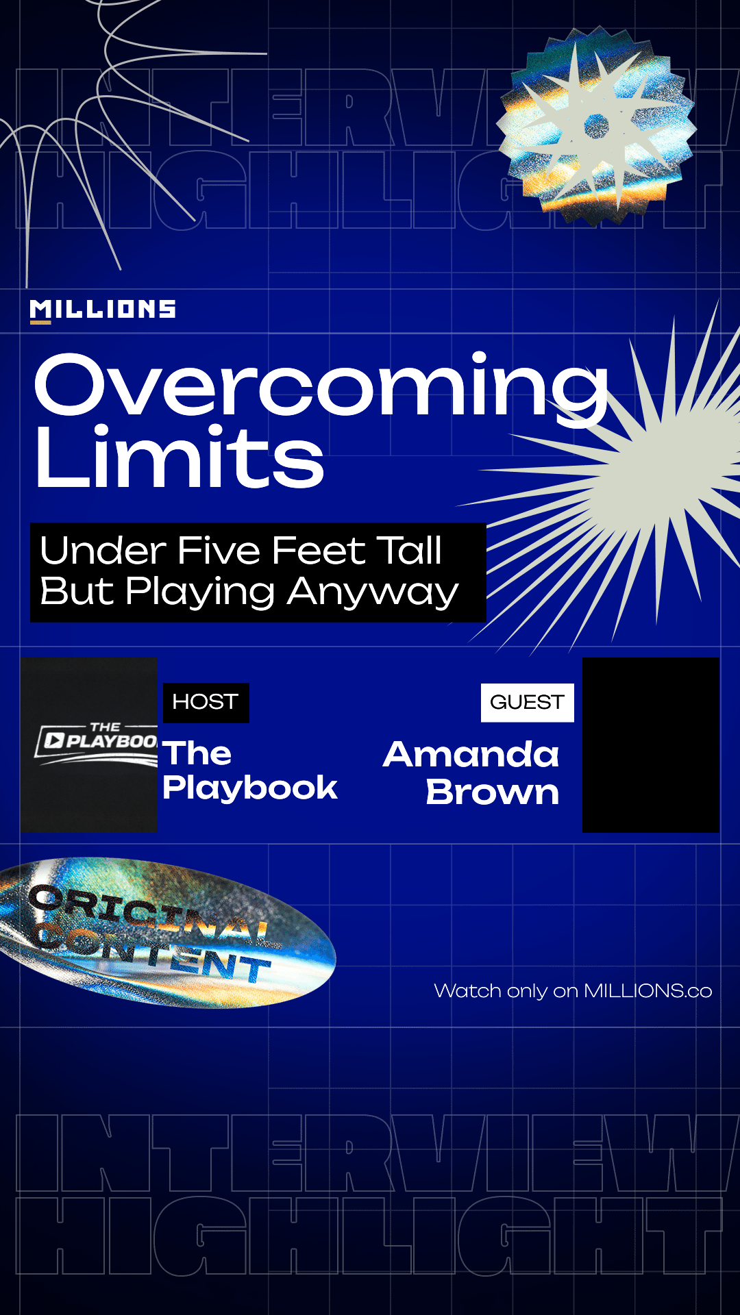 Under Five Feet Tall But Playing An...