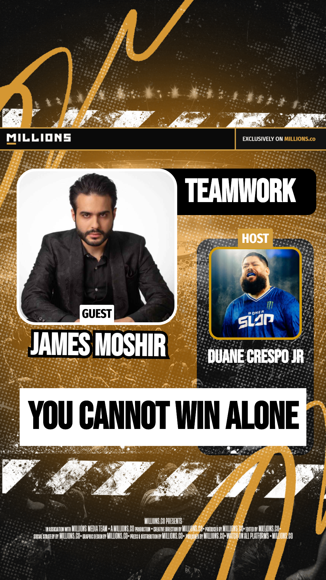 You Cannot Win Alone