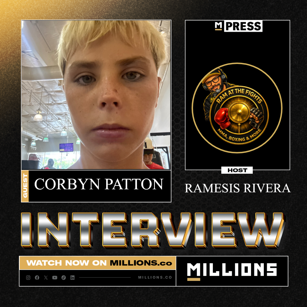 Interview with Corbyn Patton on MILLIONS Interview with Corbyn Patton