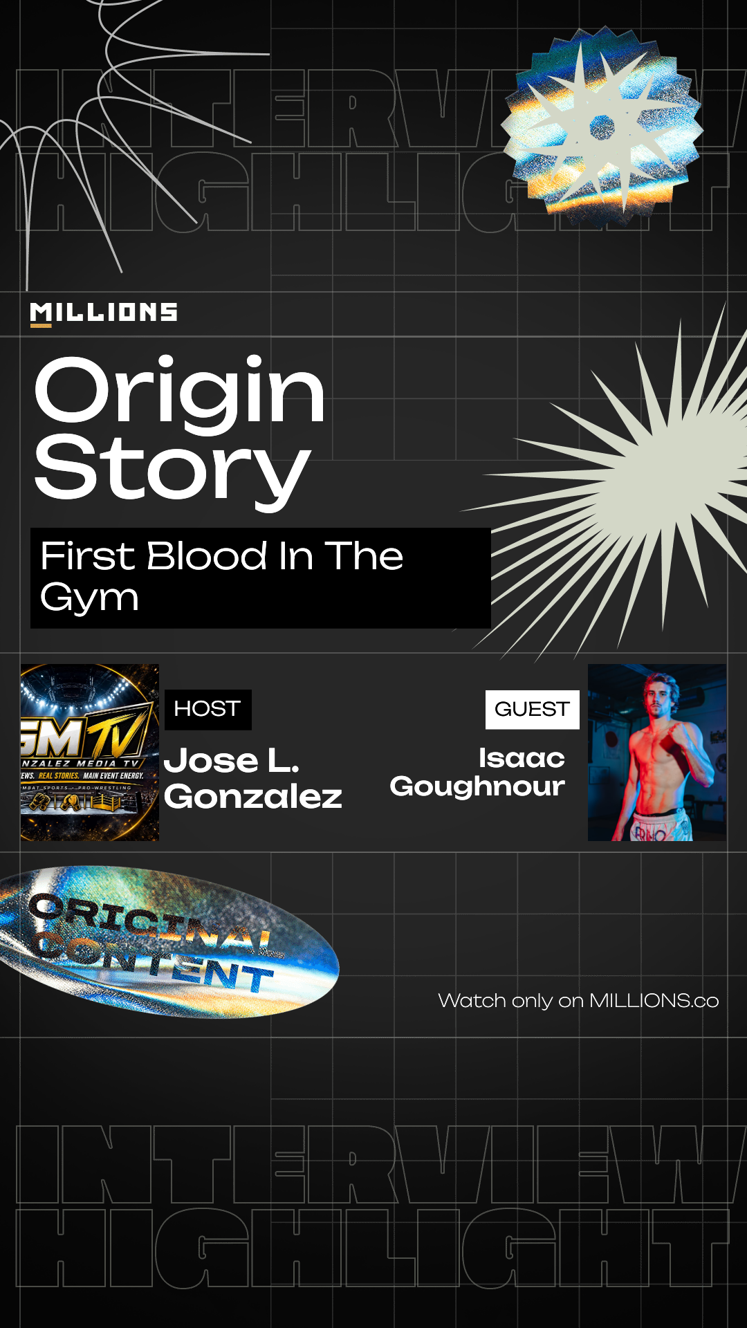 First Blood In The Gym on MILLIONS First Blood In The Gym