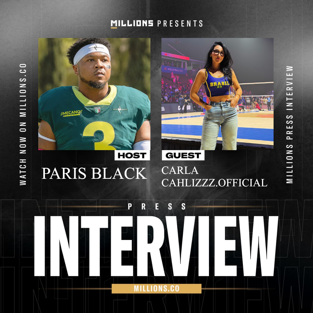 Interview with Carla cahlizzz.official on MILLIONS Interview with Carla cahlizzz.official