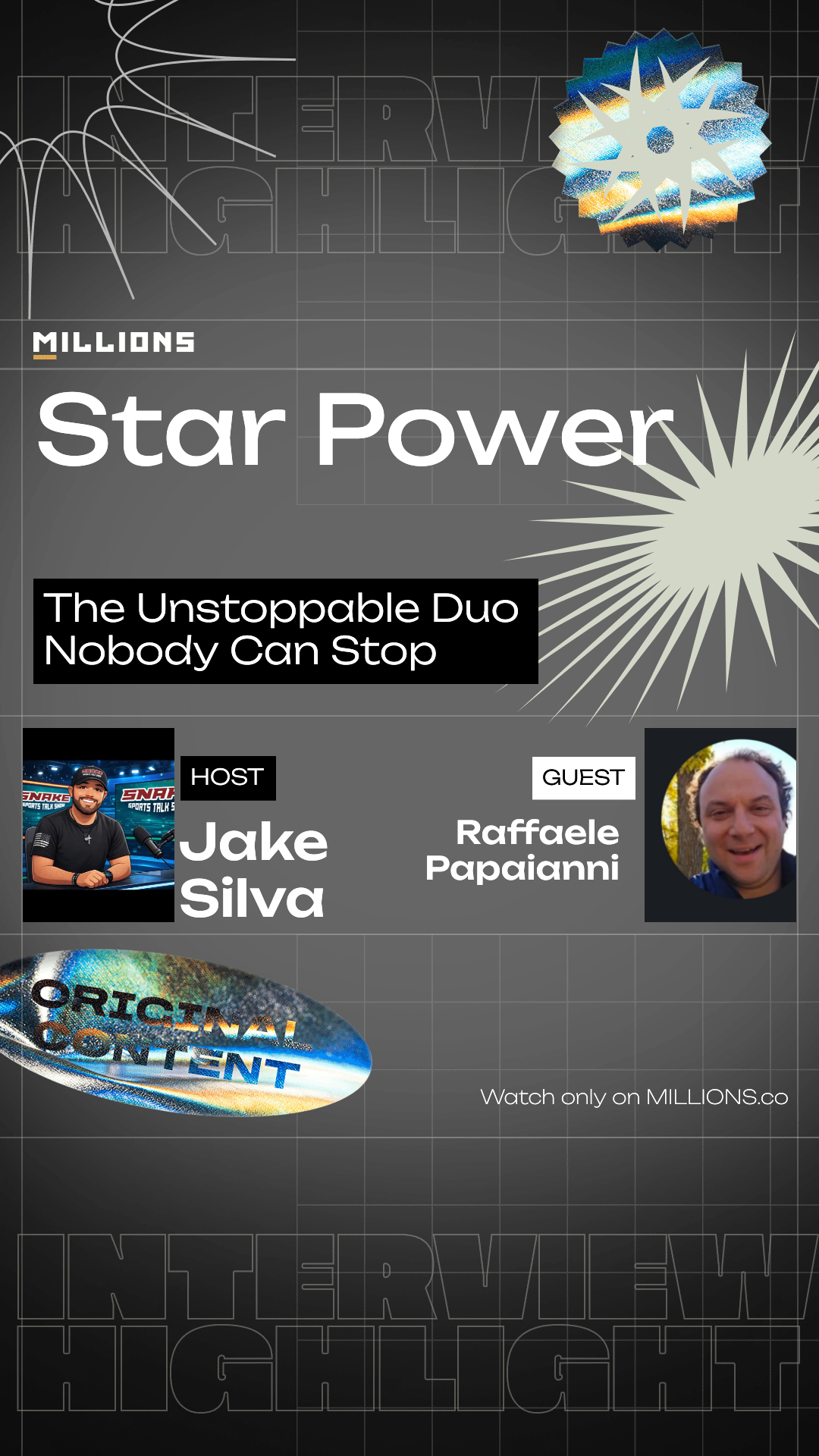 The Unstoppable Duo Nobody Can Stop on MILLIONS The Unstoppable Duo Nobody Can Stop
