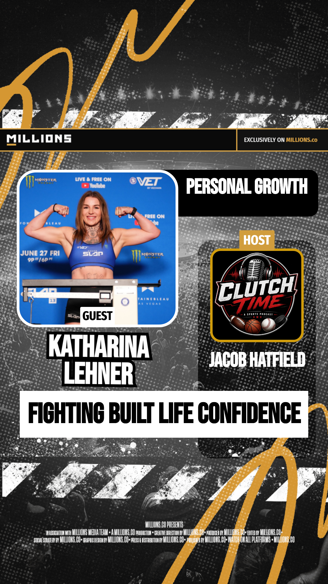 Fighting Built Life Confidence on MILLIONS Fighting Built Life Confidence